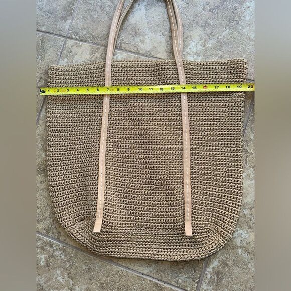 Vintage century rafftia/straw XL tote bag - Picture 2 of 10
